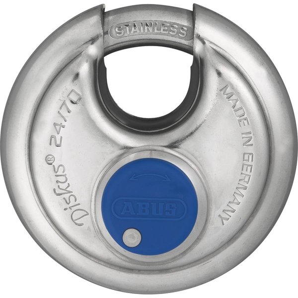 Abus 24IB by 70 C KD Diskus Stainless Steel Shackle Padlock AB1919